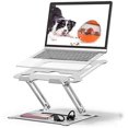 thumbnail image 1 of Adjustable Laptop Stand,IBAOLE Portable Laptop Computer Stand Rriser&Multi-Angle Stand with Heat-Vent to Elevate Laptop Holder for Mac,Notebook,Lenovo More10-17 Laptop, 1 of 5