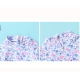 thumbnail image 5 of Younger Tree Infant Baby Girl One-Piece Swimsuit Long Sleeve Rash Guard Swimwear Hat Bathing Suit Set for 12-18 Months, 5 of 7