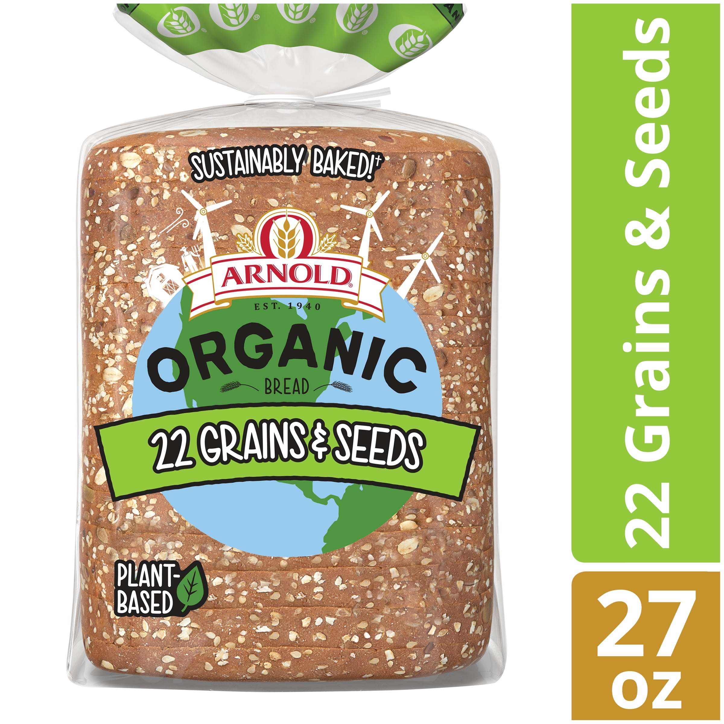 Arnold Organic 22 Grains Seeds Bread Non Gmo Organic Bread 27 Oz Walmart Com Walmart Com Arnold Organic 22 Grains Seeds Bread Non Gmo Organic Bread 27 Oz Walmart Com Walmart Com
