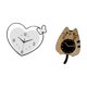 thumbnail image 5 of Reloj De Pared Con Forma De Corazón De Gato, Decoración Acrílica, Creativo, Movimiento Silencioso, Adorno Artístico, Bonito Reloj Silencioso Colgante Para Sala De Estudio, Cafetería,, 5 of 8
