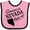 Pink and Black, variant on Inktastic Someone in Nevada Loves Me Boys or Girls Baby Bib