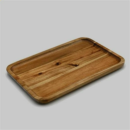 

12 x 8 in. Acacia Serving Rectangle Tray & Dish