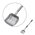 thumbnail image 4 of Pet Litter Scooper Household Manual Long Handle Deep Garbage Cleaning Scoop Sifting Cleaning Strainer Reusable Reusable Housework Scooping, 4 of 6