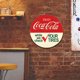 thumbnail image 5 of Carta Redonda Vintage Metal Sign Placa Retro Classic Bar Pub Club Accesorios Likrtyny Arte Deco, 5 of 8