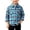 Blue, variant on Enjoytime Toddler Jacket for Boys Girl Striped Long Sleeve Button Down Shirts Fall Cute Casual Coat for Kid