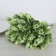 thumbnail image 4 of EeaseMX Piña artificial de 5 ramas y 6 cabezas para decoración del hogar, cocina, fiestas y manualidades (verde), 4 of 7