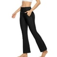 thumbnail image 3 of BeautyIn Workout Leggings for Women Bootcut Yoga Pants with Pockets Sports Pants, 3 of 7