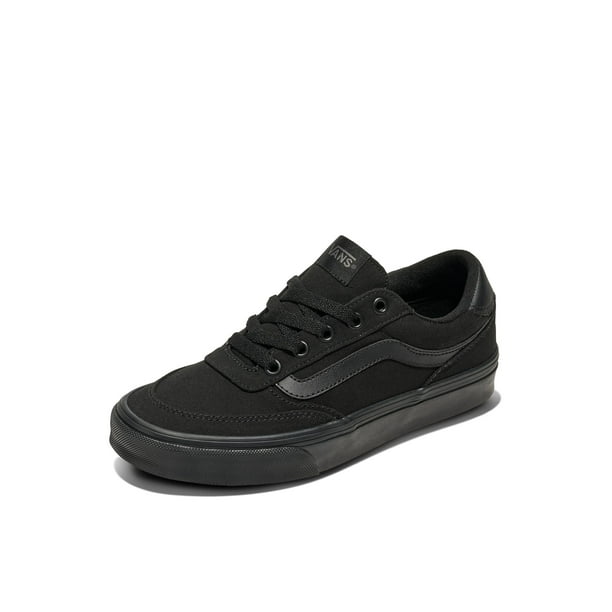 Zapatillas bajas Shoe Vans Brooklyn LS para mujer, lona, color negro, 6