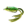 thumbnail image 1 of LiveTarget FGH65T512 Koppers Floating Frog Hollow Body Lure, 2-5/8-Inch, 3/4-Ounce, Flour Green/Yellow, 1 of 3