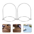 thumbnail image 1 of QUMIIRITY 4Pcs Sturdy Stainless Steel Mason Jar Wire Hangers with Convenient Hanging Design, 1 of 8