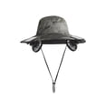thumbnail image 2 of Solar Fan Hat with Detachable Design, Outdoor Sun Hat Featuring 3-Speed Solar Powered Fan, Neck & Face Cover for Hiking, Gardening, Camping, Travel, Breathable Mesh, 2 of 6