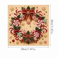 thumbnail image 2 of Pearl Kit, Christmas Wooden House Pearl Painting Kit with Frame, 3D Pearl Diamond Art Craft for Adults & Beginners, DIY Diamond Art Kits with Frame, Christmas Wall Art Decor Gift, 7.87in, 2 of 8