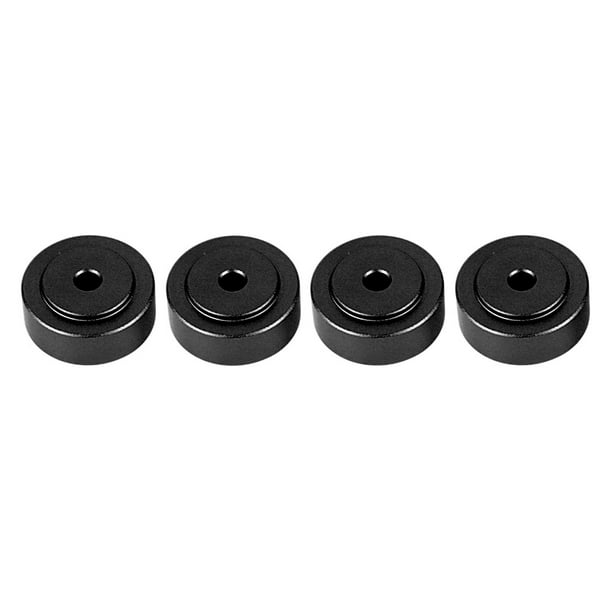 Mgaxyff Amplifier Pad,4PCS 20*8mm Aluminum Alloy Amplifier Feet Shock Absorber Amplifier Pads