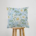 thumbnail image 2 of Throw Pillow Cover Daisy Floral Blue Wild Flowers Home Decor Pillowcase for Sofa 18x18 Inches, 2 of 6
