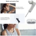 thumbnail image 3 of Sony Extra Bass Bluetooth Headphones, Wireless Sports Earbuds with Mic/Microphone, IPX4 Splashproof Stereo Comfort Gym Running Workout up to 8.5 Hour Battery, White (International Version), 3 of 4