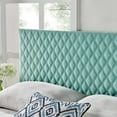 thumbnail image 3 of Headboard, King Size, Velvet, Blue, Modern Contemporary Urban Design, Bedroom Master Guest Suite, 3 of 9