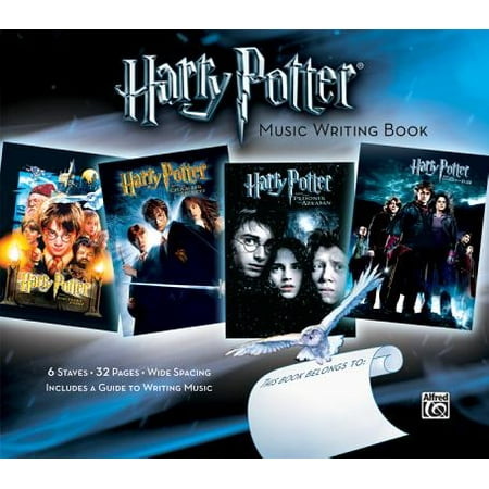 - Harry Potter Music Writing Book