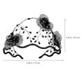 thumbnail image 3 of Miangastore Women Headband Bride Hairband Rhinestone Hair Band Hair Accessory for Wedding Prom, 3 of 9