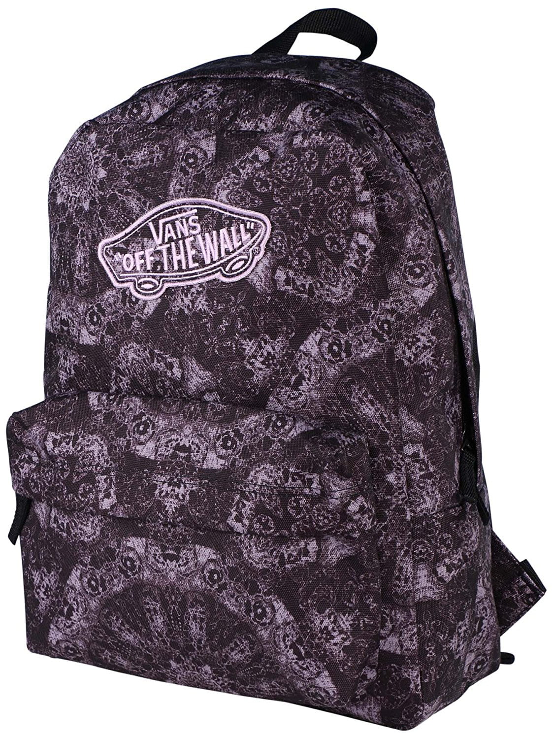 Vans Off The Wall Realm Backpack (Black/Light purple) - Walmart.com