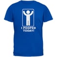 thumbnail image 1 of T-Shirt Jeunesse Bleu "I Pooped Today", 1 of 1