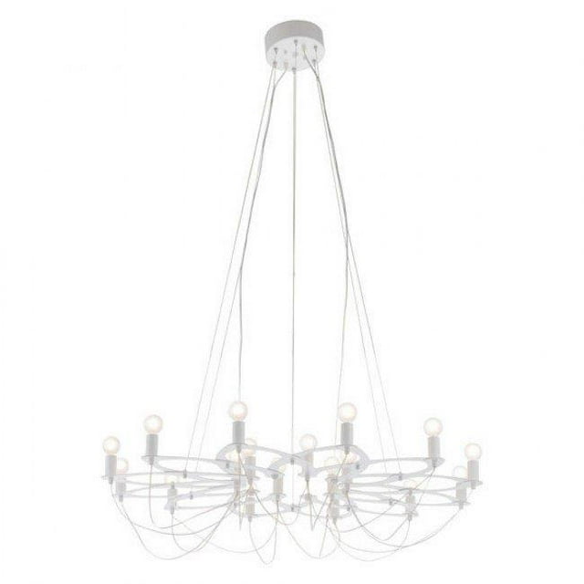 Zuo Modern 56069 Scala Ceiling Lamp, White
