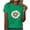 Green, variant on Tops for Women Sexy Casual,Shorts for Women,Womens Casual Print Pullover Round Neck Short Sleeved Top,Tops for Women,3/4 Sleeve Tops for Women