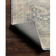 Loloi II Hathaway Printed Oriental Denim / Multi Area Rug