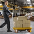 thumbnail image 3 of Dextrus Hydraulic Lift Cart, Steel 1000 Lbs Load Capacity, Scissor Lift, 27.7 In Lifting Height, 3 of 7
