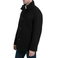 thumbnail image 3 of LONDON FOG Coats for Men - Men's Wool Blend Car Coat with Bib - Classic Men's Coats - Stylish Men's Wool Coat - Outerwear Essentials, 3 of 4