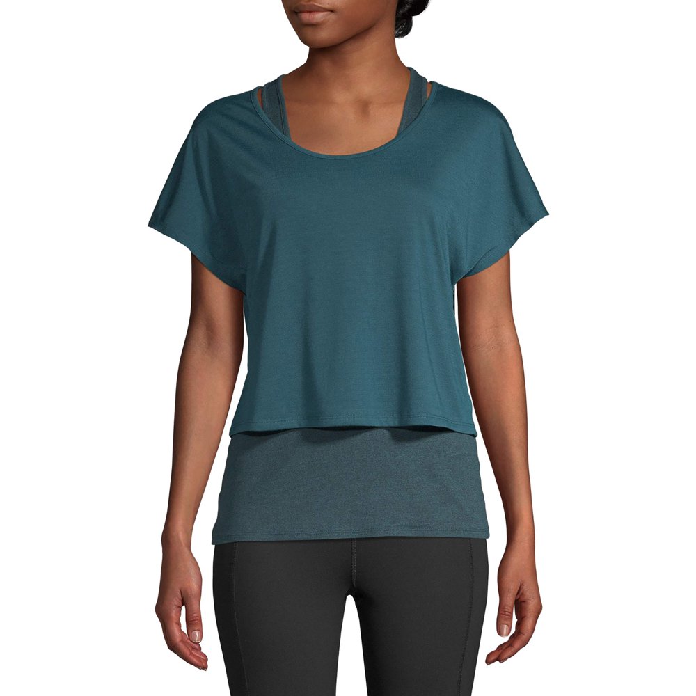 Avia Avia Women's Active Performance Two in One TShirt