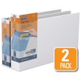 thumbnail image 1 of QuickFit 11 x 17 Heavy Duty D Ring Spreadsheet View Binder, 2 Pack, 2", 1 of 3