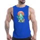 thumbnail image 4 of Camiseta sin mangas de cuello redondo para hombre, informal, para uso diario, fitness, cómoda, transpirable, para uso exterior, moda para las cuatro estaciones, secado rápido, 4 of 5