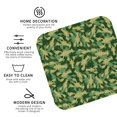 thumbnail image 4 of Disketp Crayfish Army Funny Coasters,4 Pcs Leather Coasters With Holder, Perfect Housewarming Hostess Gifts,Protect Furniture From Water Marks Scratch And Damage, 4 of 9