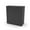 Black, variant on Mondawe 62 GAL Outdoor Resin Trash Bins with Dual Compartment,Lid and Drip Tray
