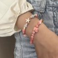 thumbnail image 2 of Pulsera de cerámica con diseño de elefante de color macarrón, pulsera dulce de primavera y verano con diseño de nicho, 2 of 6