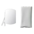 thumbnail image 3 of Yinanstore Mobile Phone Camera Mirror Reflection Clip Kit Adjustable Accessory Lightweight for Travel Flexible Selfie Reflector Portable White, 3 of 8