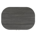 thumbnail image 4 of SAFAVIEH Tealla Contemporary Tambour Door Nightstand,Distressed Black/Gold, 4 of 11