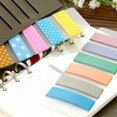 thumbnail image 1 of Raindrops 100Pcs Convenient Tape Holder White PVC Sub Packing Tape Board for Office and Study Use, 1 of 8