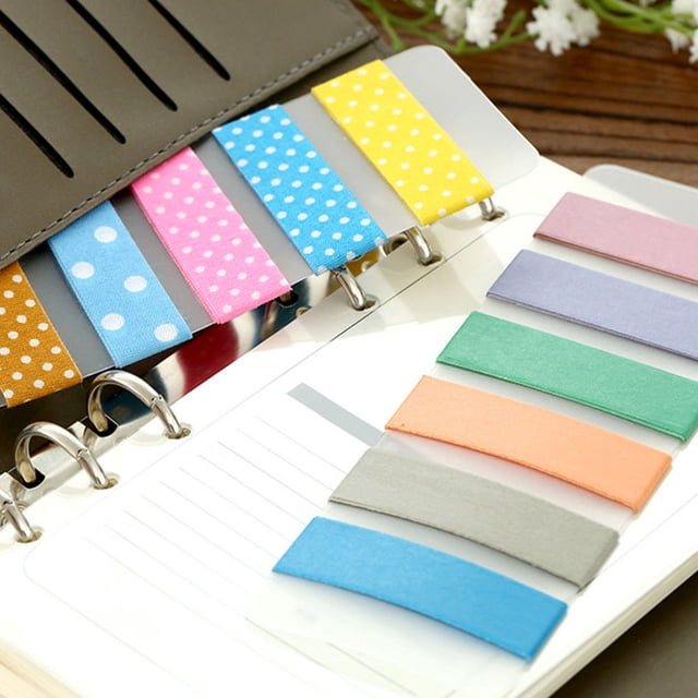 Raindrops 100Pcs Convenient Tape Holder White PVC Sub Packing Tape Board for Office and Study Use