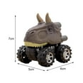 thumbnail image 3 of Pullback Pull Back Dinosaur Car High Simulation Compact Portable Educational Pullback Car Toy 7 X 5 X 6cm, 3 of 7
