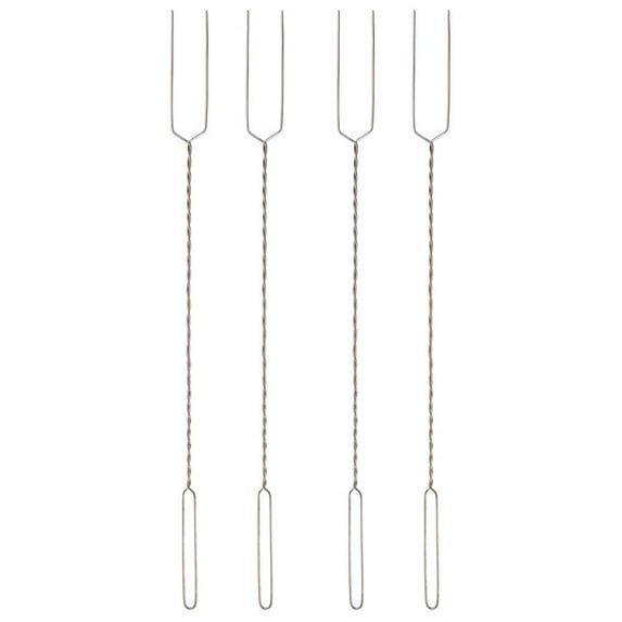 Rome Stainless Steel Bonfire Forks - Set of 4
