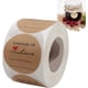 thumbnail image 1 of Adhesivo permanente, pegatinas Kraft Homemade with Love para personalizar creaciones caseras, fácil de usar, despegar y pegar para una amplia aplicación para regalos, 1 of 7