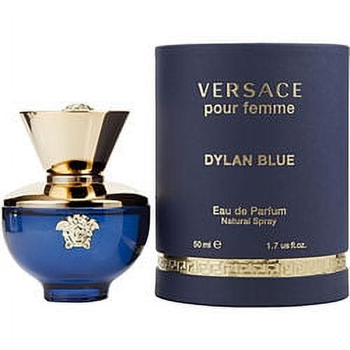 Versace Dylan Blue Pour Femme Eau De Parfum Spray, Perfume for Women, 1.7 Oz
