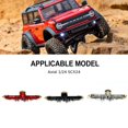 thumbnail image 3 of Eje trasero de aluminio CNC Tholdsy para 1/24 Axial SCX24 RC modelo Plata, 3 of 6