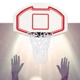 thumbnail image 1 of SASABAXI Lot de 2 Filet de Basketball Lumineux Résistant aux Intempéries et à l'Usure en Nylon Blanc, 1 of 8
