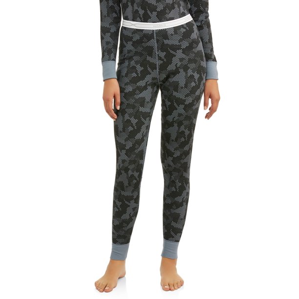 Hanes Women's XTemp Thermal Waffle Printed Pant with FreshIQ