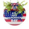 thumbnail image 2 of Decoraciones para el Día de los Caídos, decoraciones para el 4 de julio, decoración de puertas con tablero de madera para el Día de la Independencia, decoración de interiores, celebración de festivale, 2 of 6