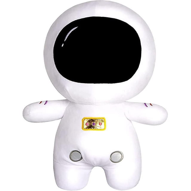 RV Juguete de peluche de astronauta para niños, almohada suave para el cuerpo de astronauta, dormitorio temático del espacio exterior, habitación de los niños decorada con juguetes encantadores para la hora de dormir Rojo Verde