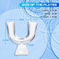 thumbnail image 2 of Canalón dental termoformable para bruxismo, 4 unidades, protectores bucales sin BPA, protector dental nocturno, antirechinamiento de dientes, protector dental de boxeo, 2 of 5