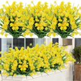 thumbnail image 2 of 8 Bouquets de Fleurs Artificielles d'Extérieur Arbustes Résistants aux UV, 2 of 5
